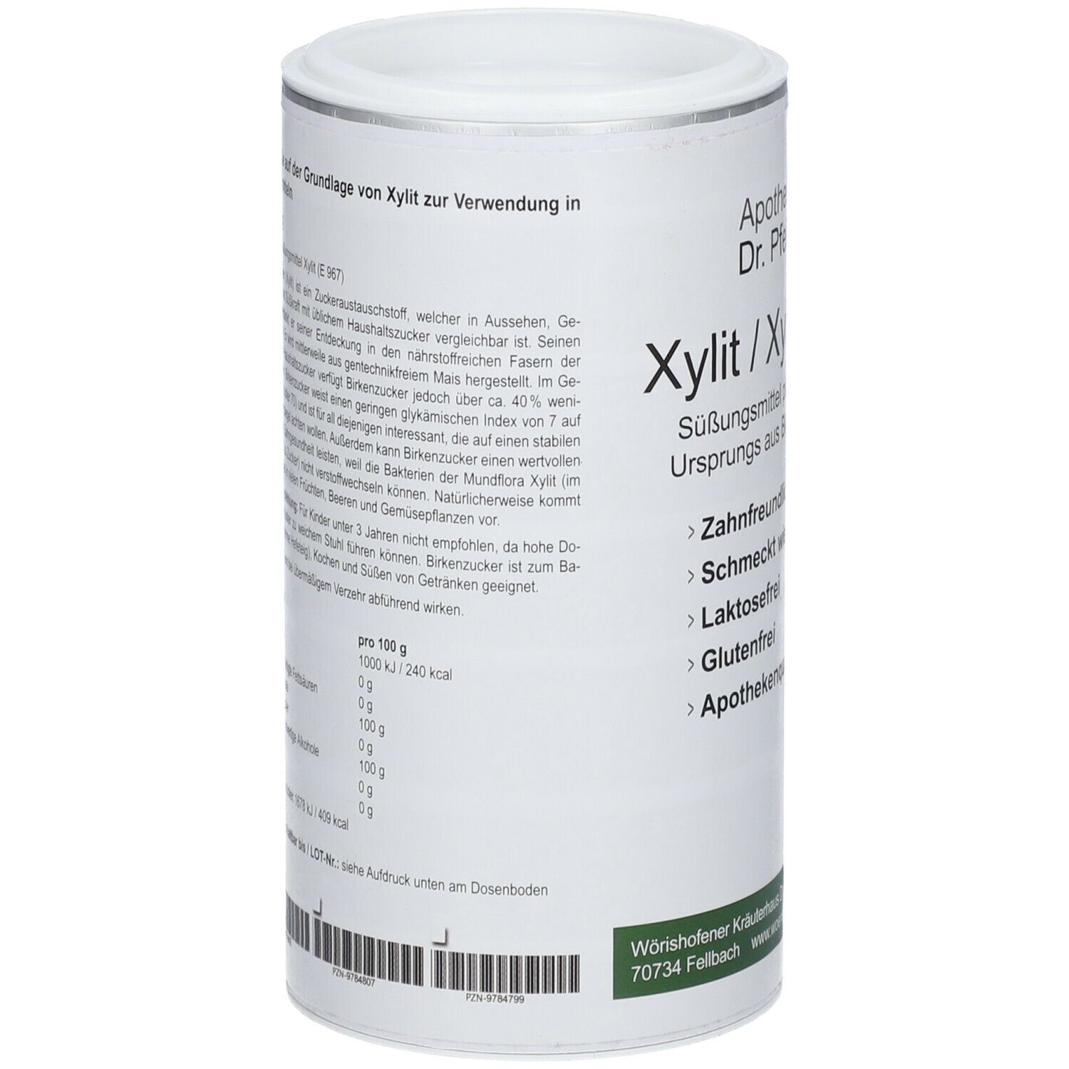 Dr. Pfeifer Xylit / Xylitol