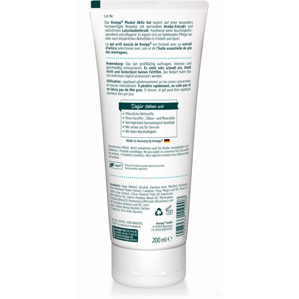 Kneipp® Muskel Aktiv Gel