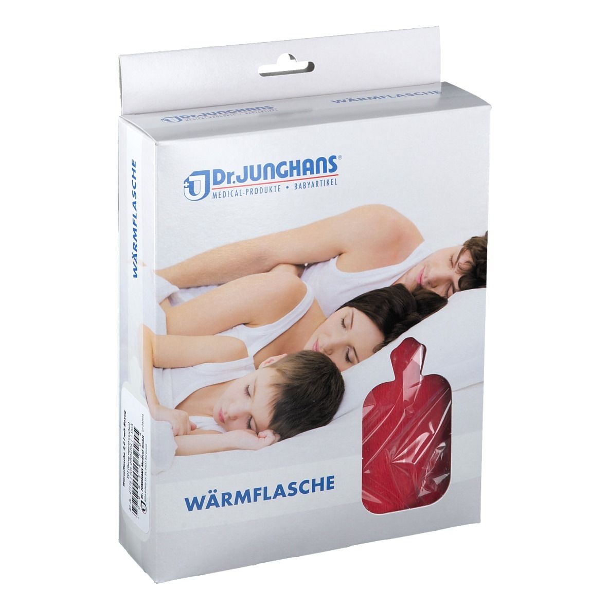 Dr. Junghans® Wärmflasche Rot