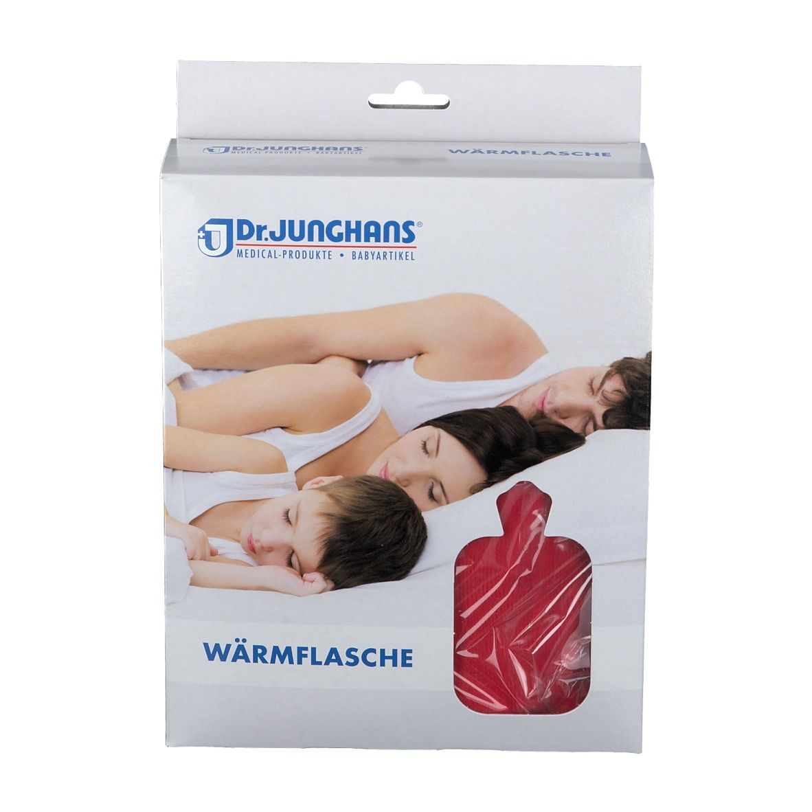 Dr. Junghans® Wärmflasche Rot