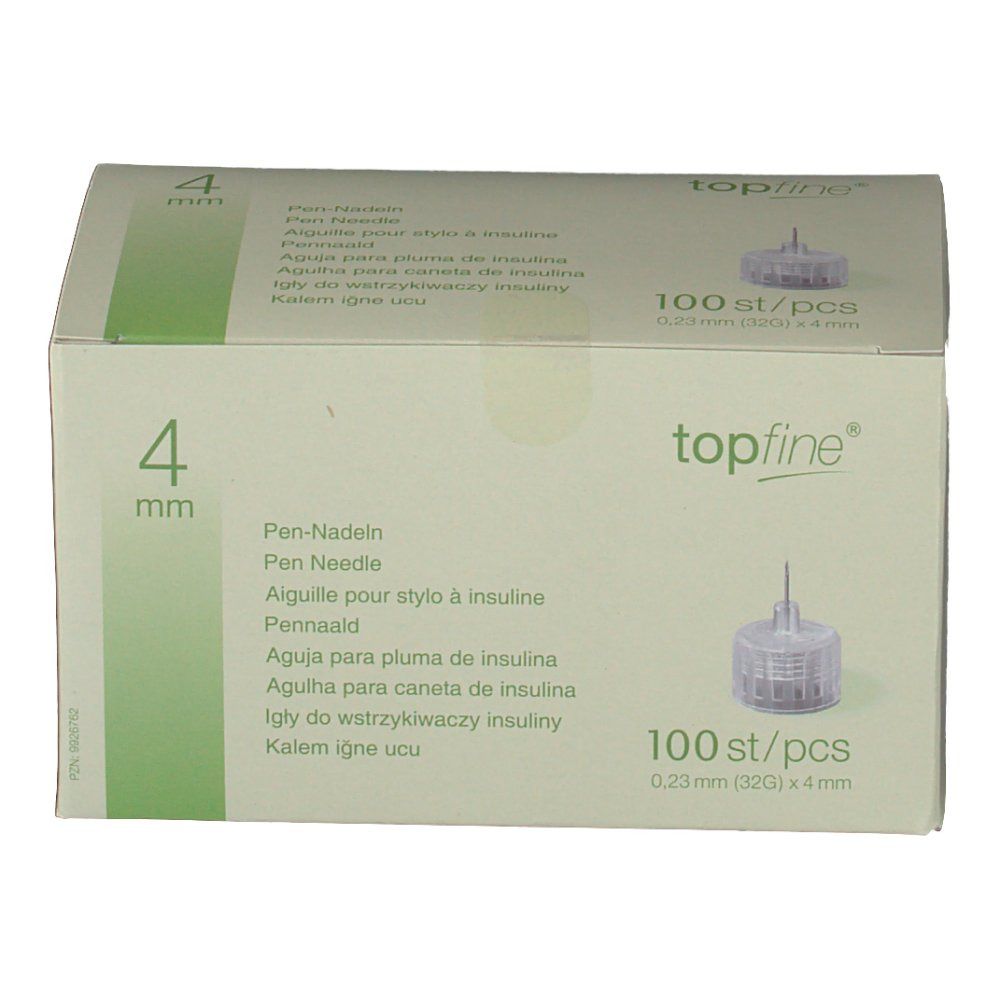 topfine® Kanüle 32 G 4 mm
