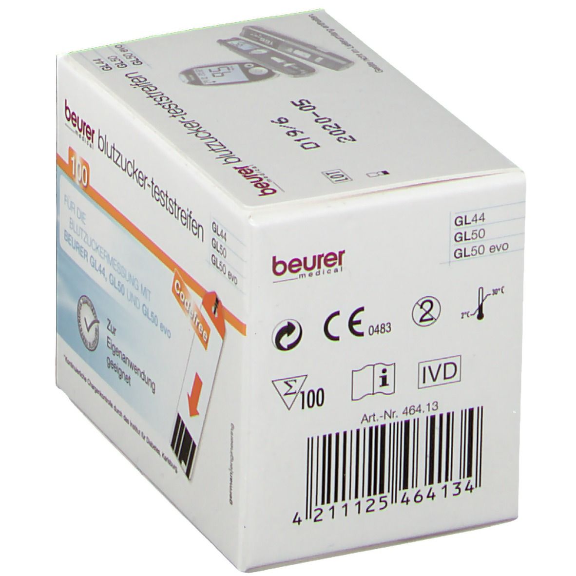 beurer Blutzucker Teststreifen GL 44/50