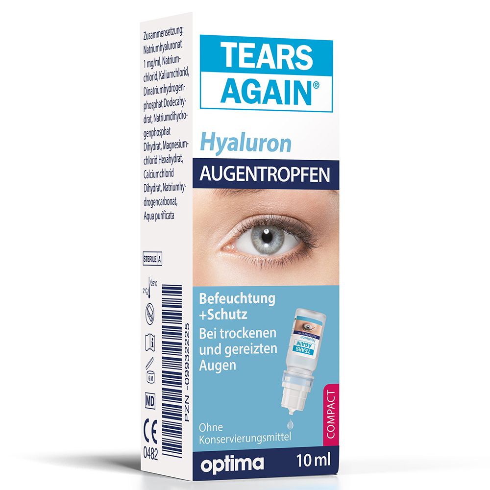 TEARS AGAIN® Hyaluron 0,1% Augentropfen