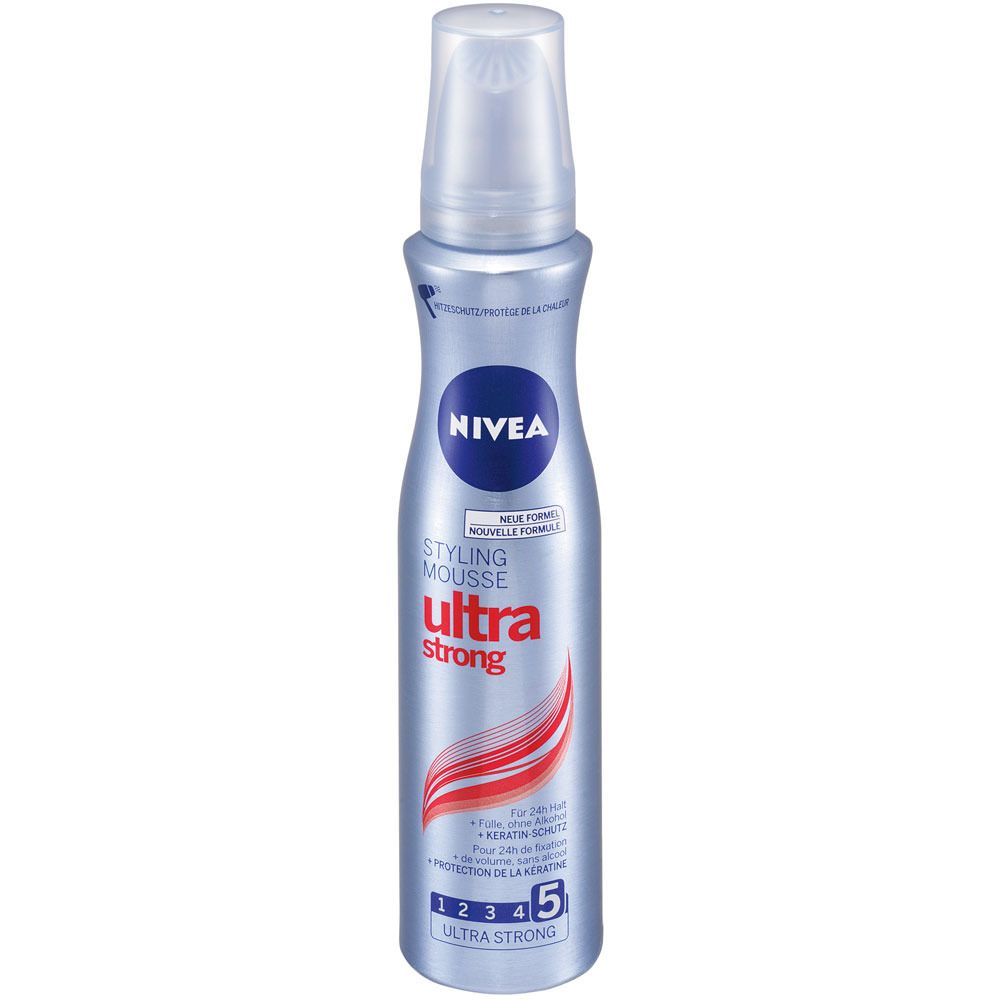 NIVEA® Hair Care Styling Mousse Ultra Strong 150 ml Shop Apotheke