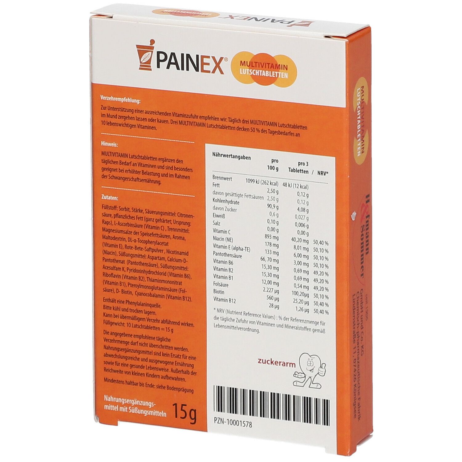 PAINEX® Multivitamin Lutschtabletten