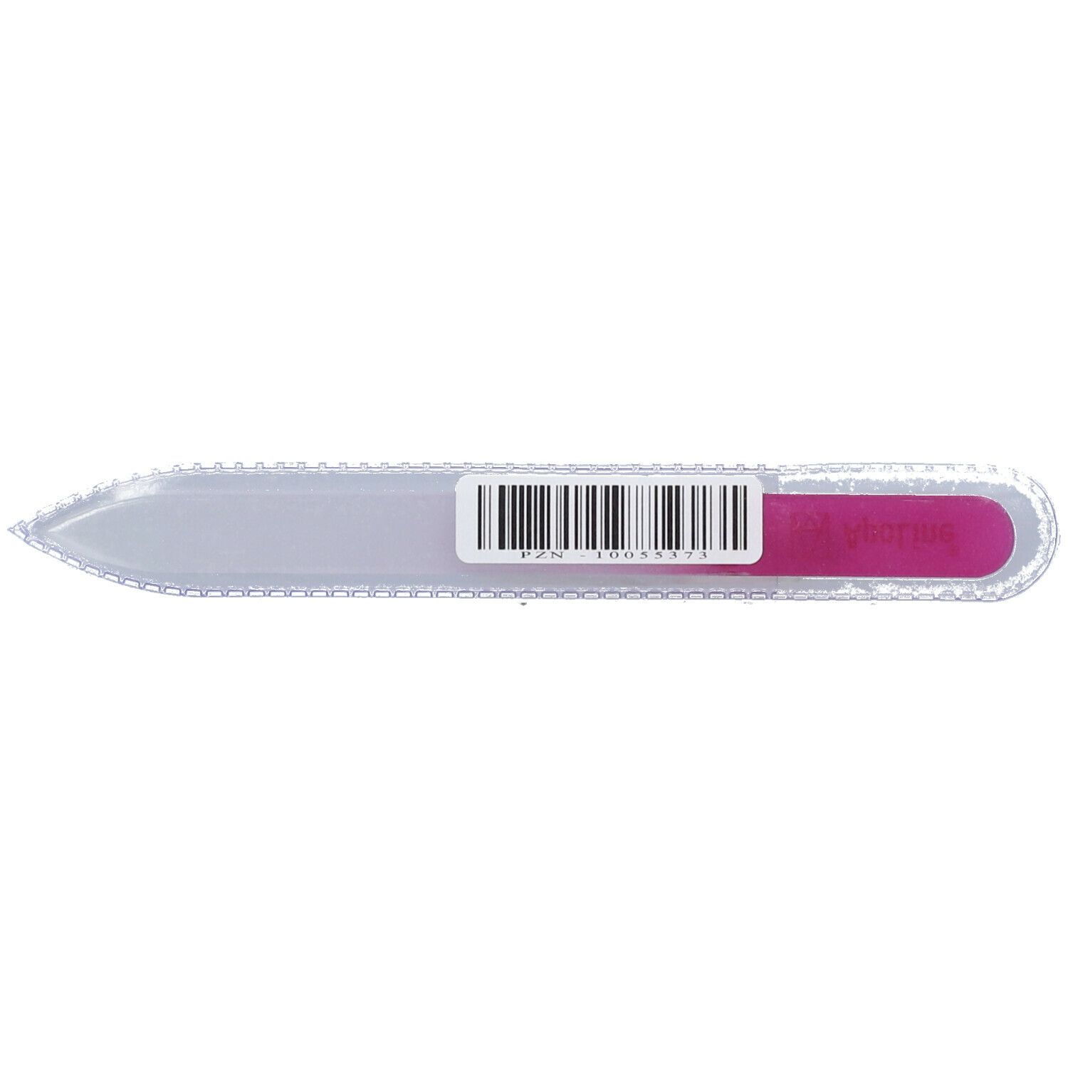 ApoLine® Glasnagelfeile, einzel, pink, 14cm