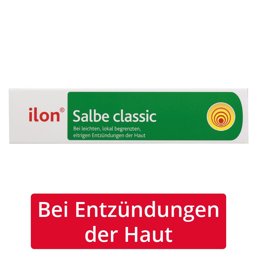 ilon® Salbe classic bei Entzündungen der Haut