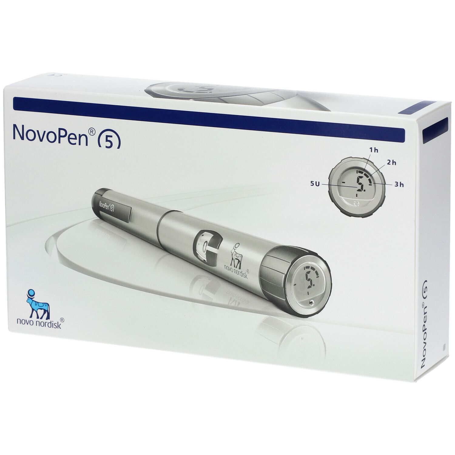 NovoPen® 5 Injektionsgerät Silber