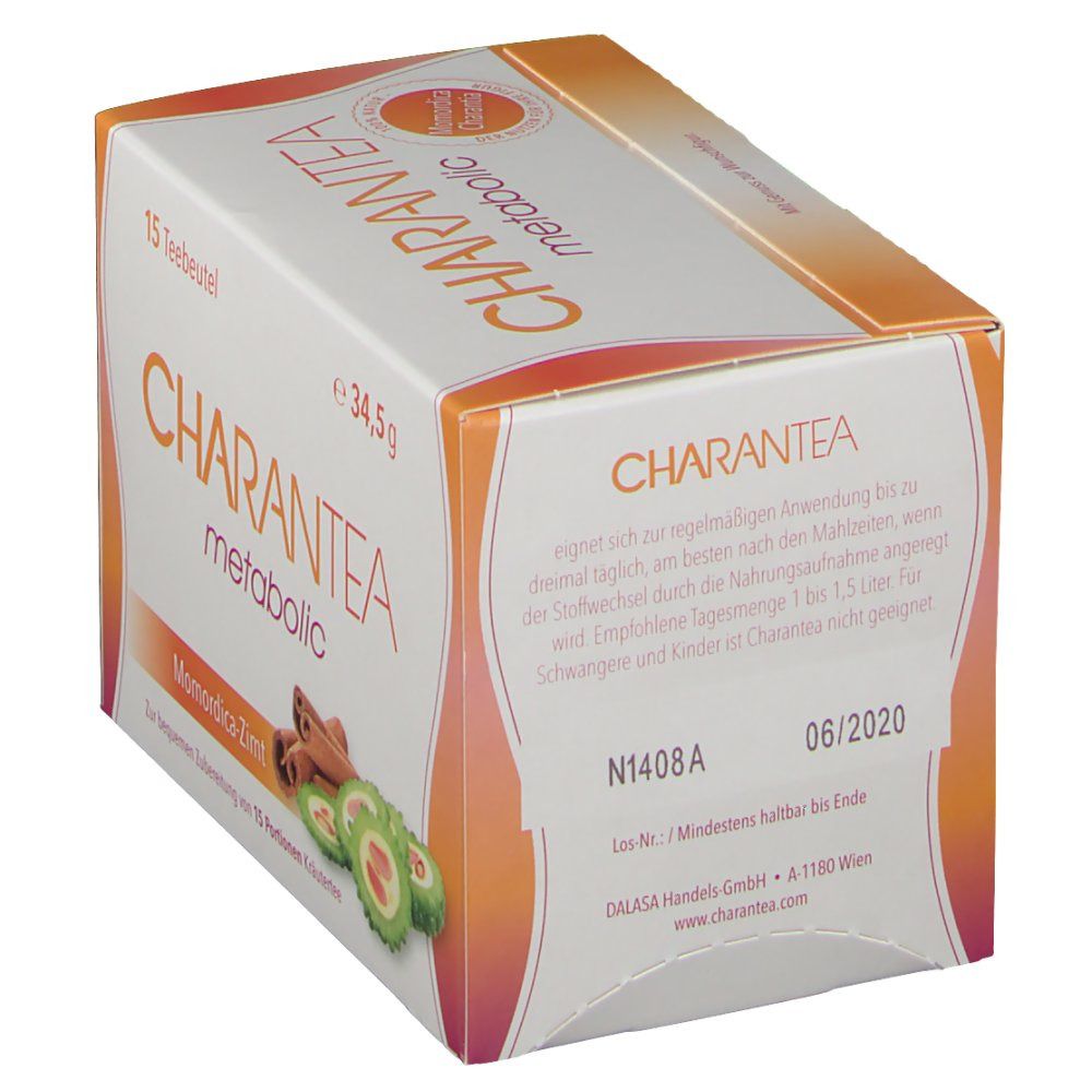 charantea® Momordica Zimt Teebeutel