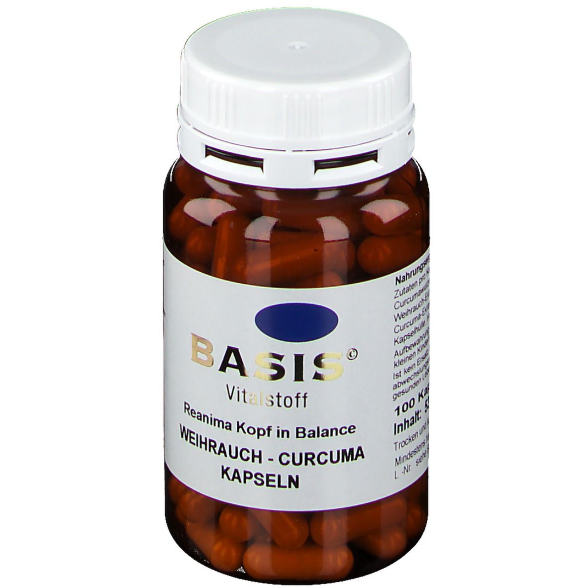BASIS® Vitalstoff Reanima Kopf in Balance Weihrauch-Curcuma
