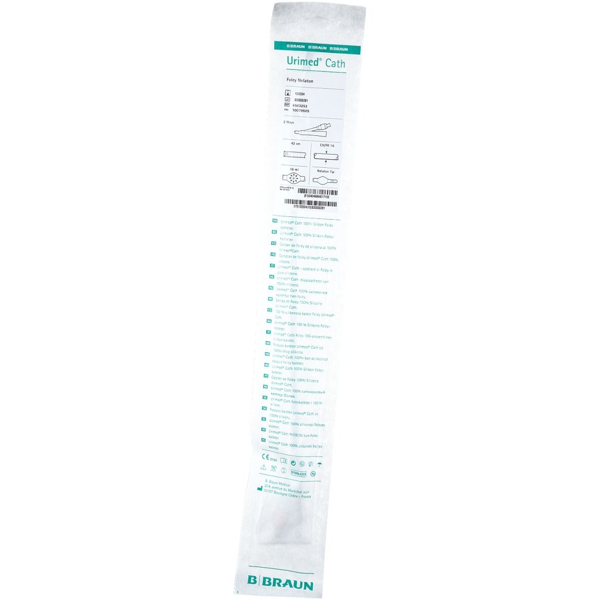 Urimed® Cath Silikon-Dauerkatheter FR16