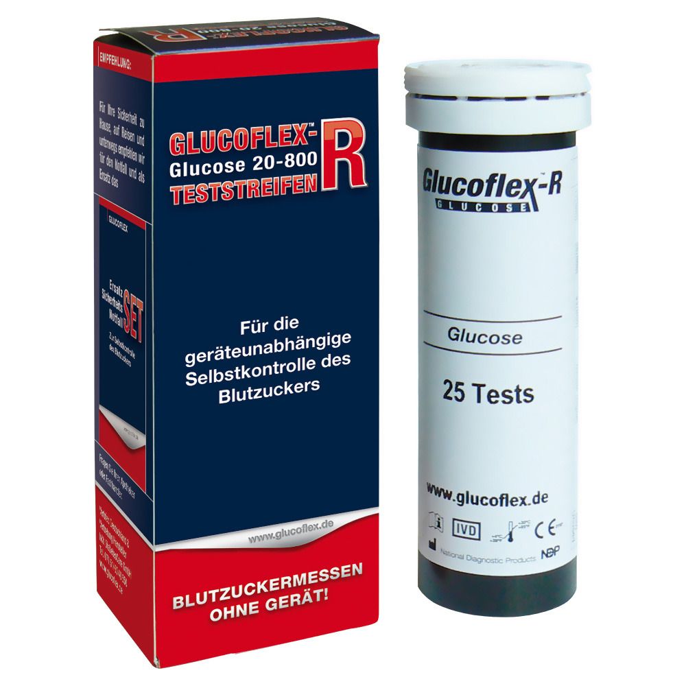 GLUCOFLEX™ -R Blutzuckerteststreifen
