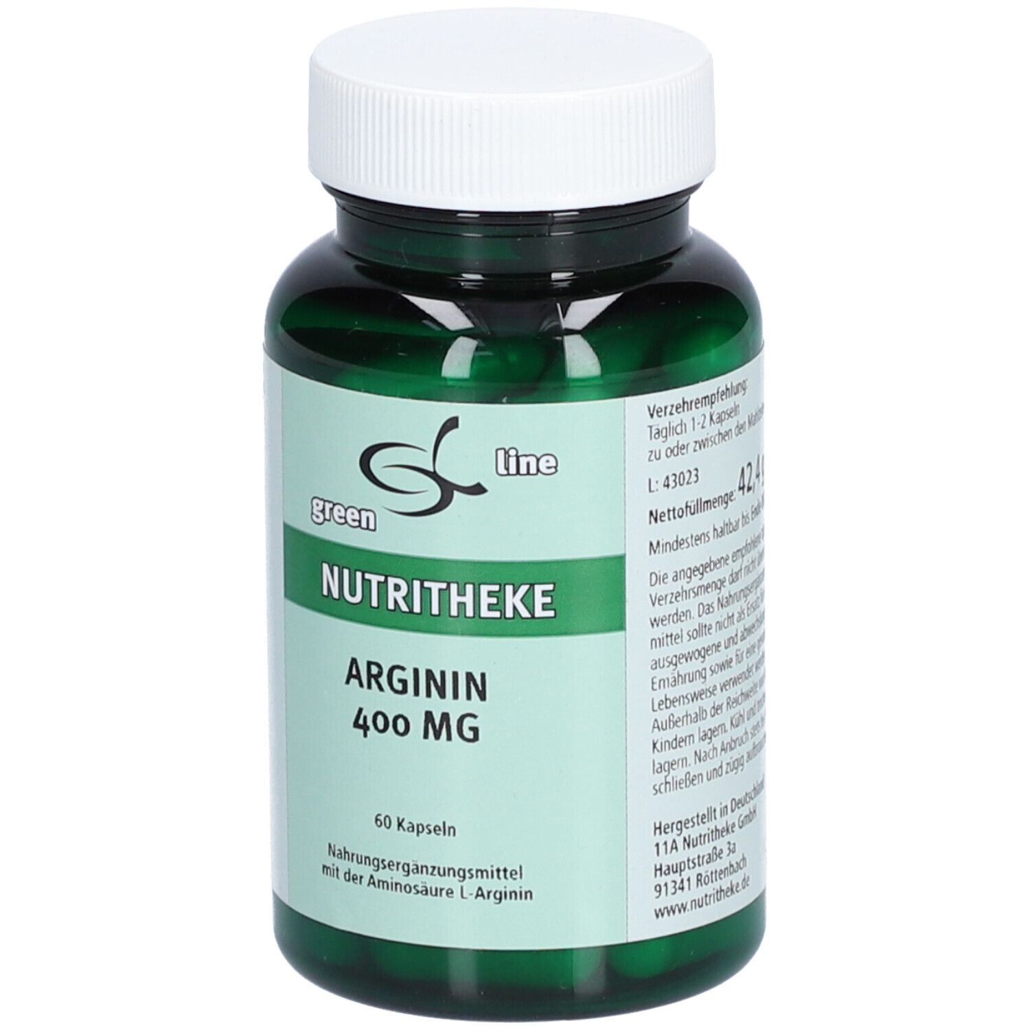 Arginin 400 mg