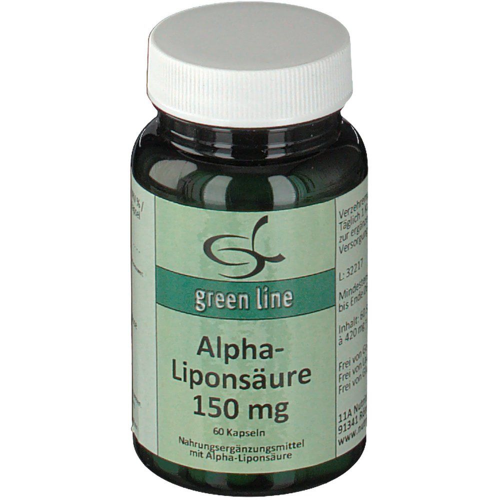 green line NUTRITHEKE Alpha Liponsäure 150 mg