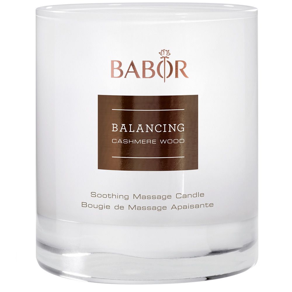 BABOR SPA Balancing Cashmere Wood Soothing Massage Candle