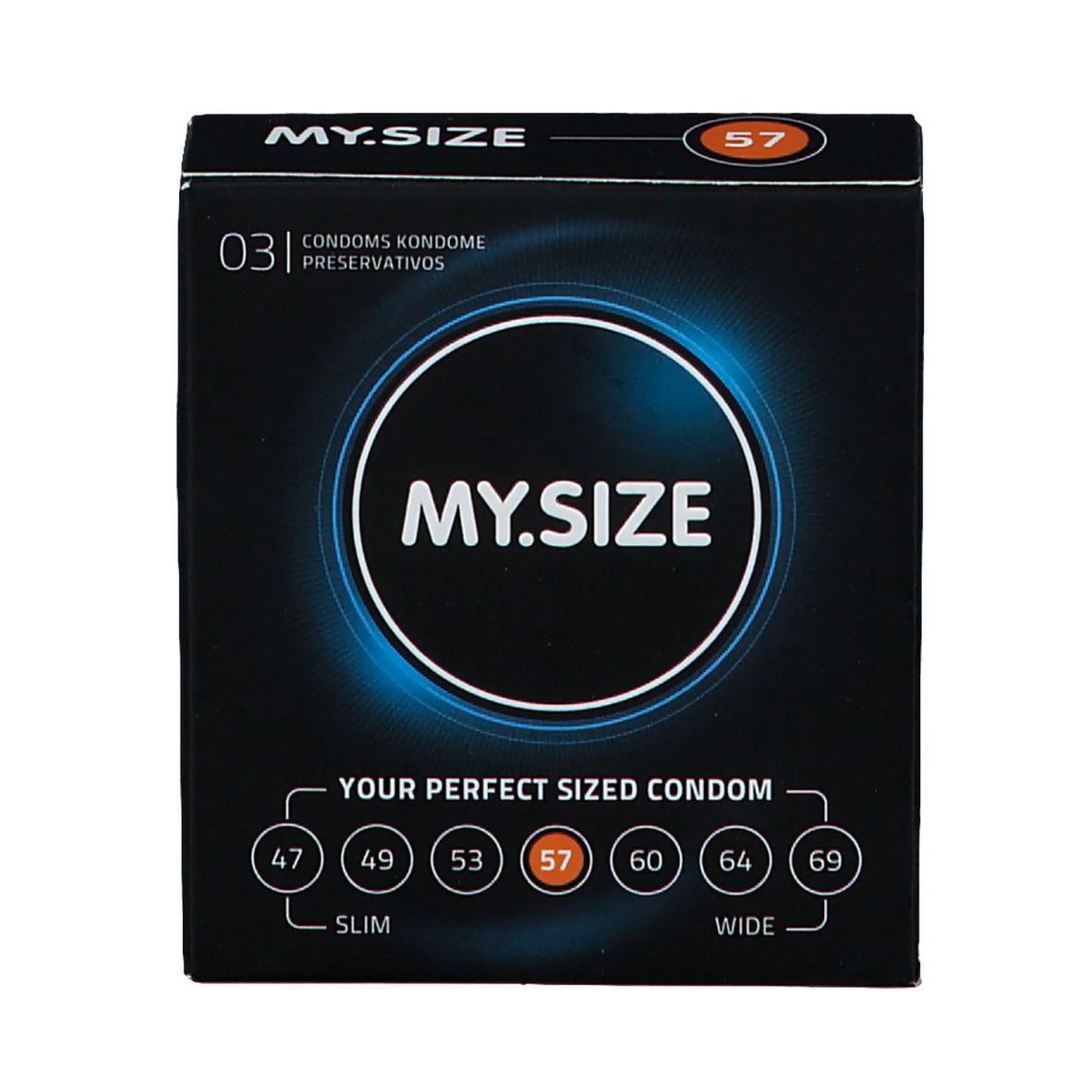 MY.SIZE 57 Kondome