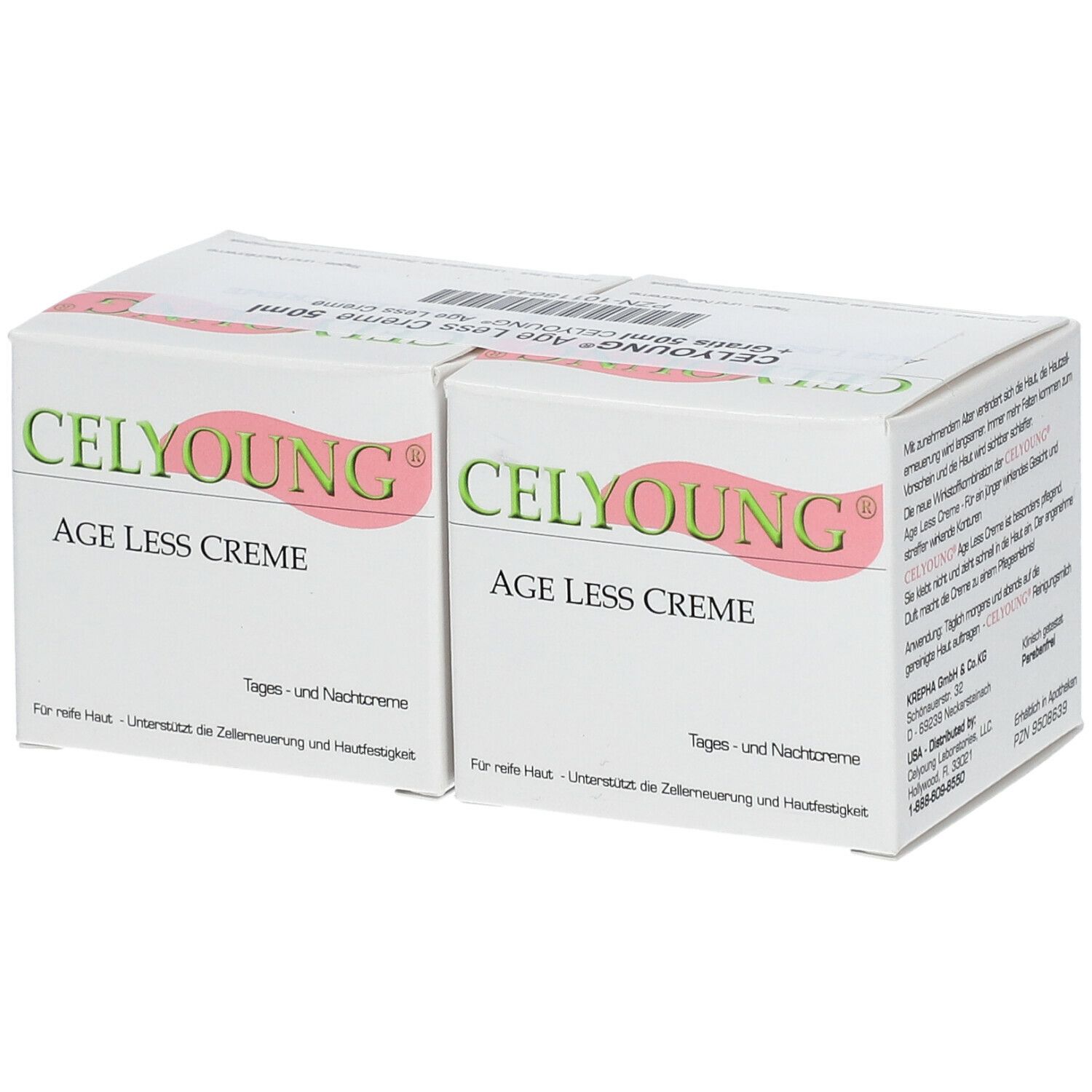 CELYOUNG® AGE LESS CREME + eine Packung GRATIS