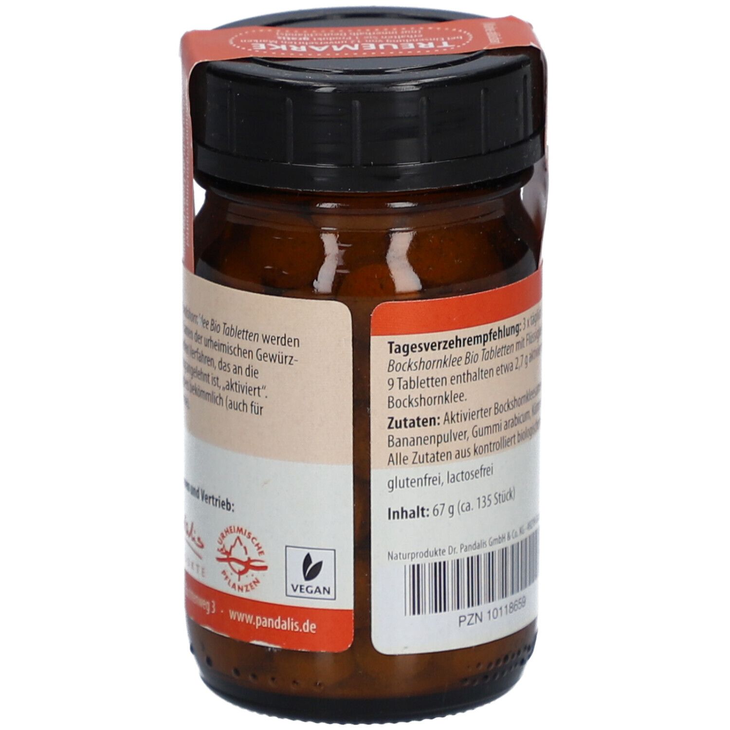 Dr. Pandalis Aktivierter Bockshornklee BIO Tabletten