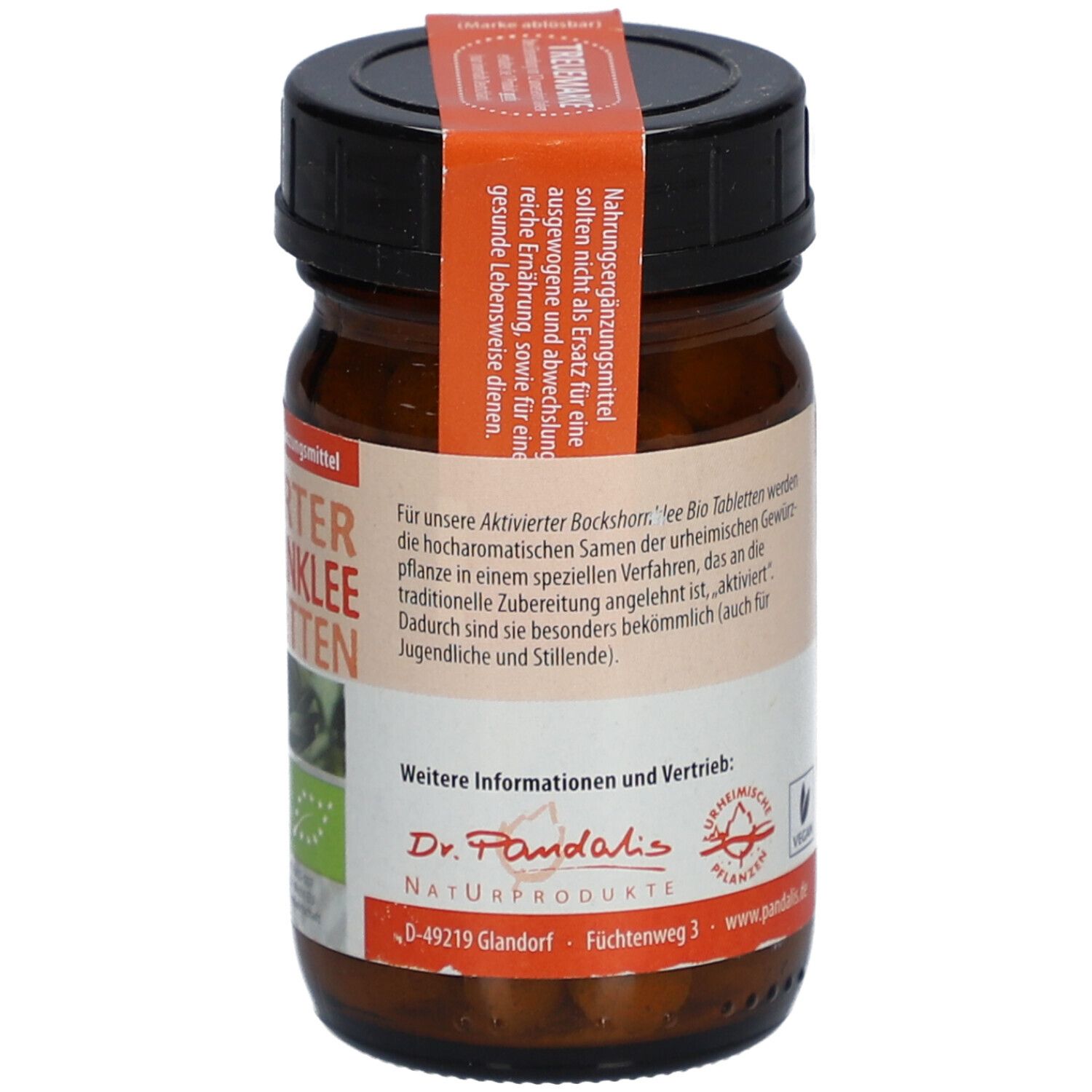 Dr. Pandalis Aktivierter Bockshornklee BIO Tabletten