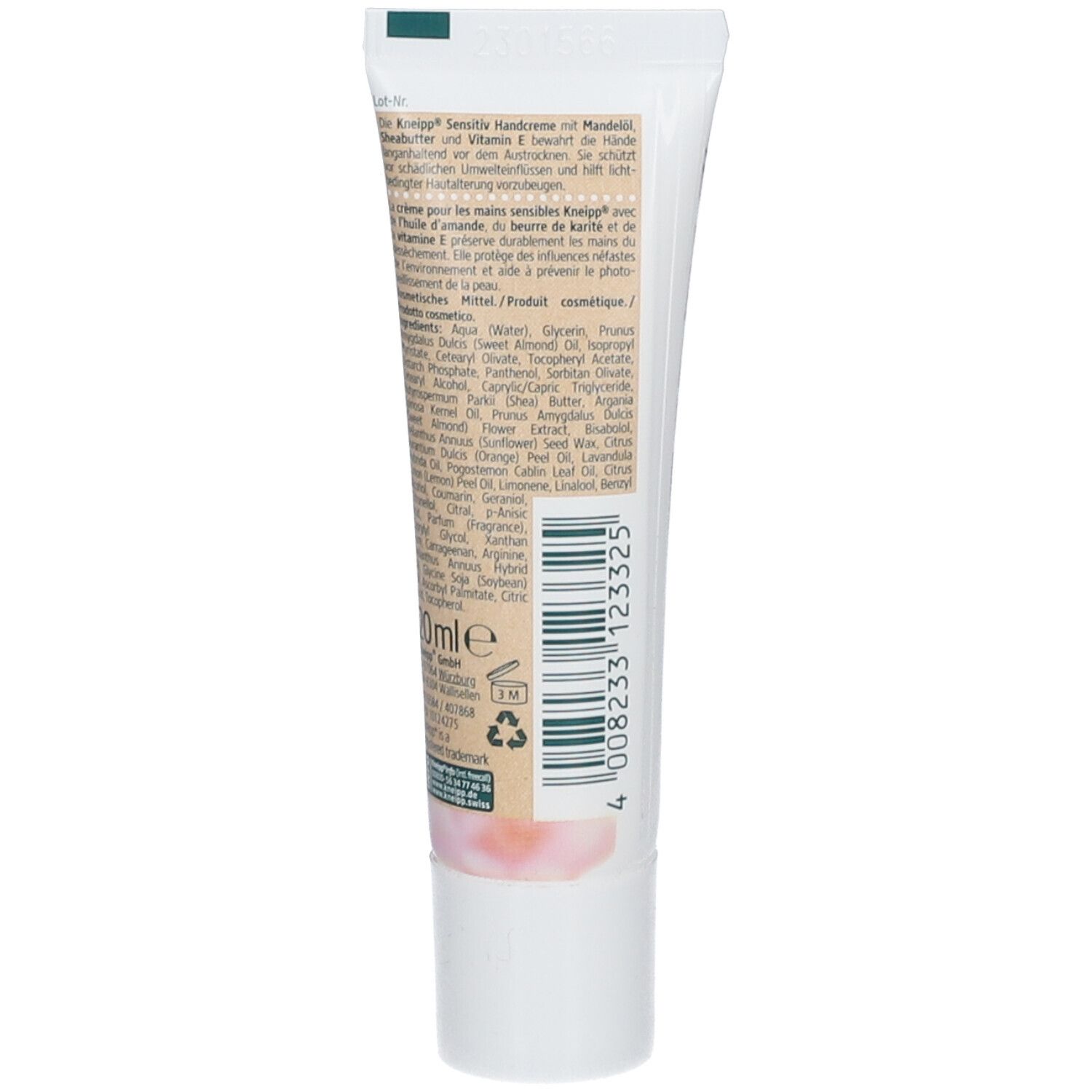 KDA Handcreme Mandel-Honig – Für Zarte Hände, 100 Ml