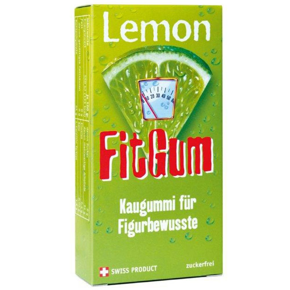 Lemon FitGum mit L-Carnitin