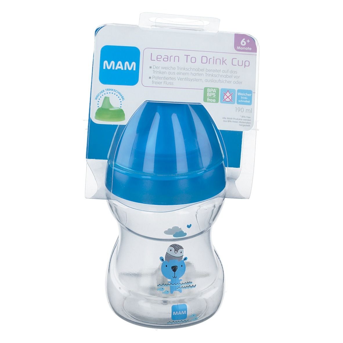 MAM Learn to Drink Cup Fashion 190ml