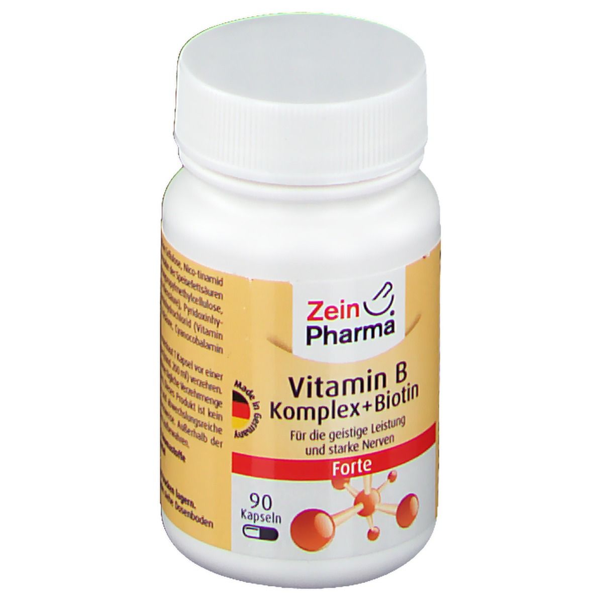 ZeinPharma® Vitamin B Komplex Kapseln + Biotin Forte