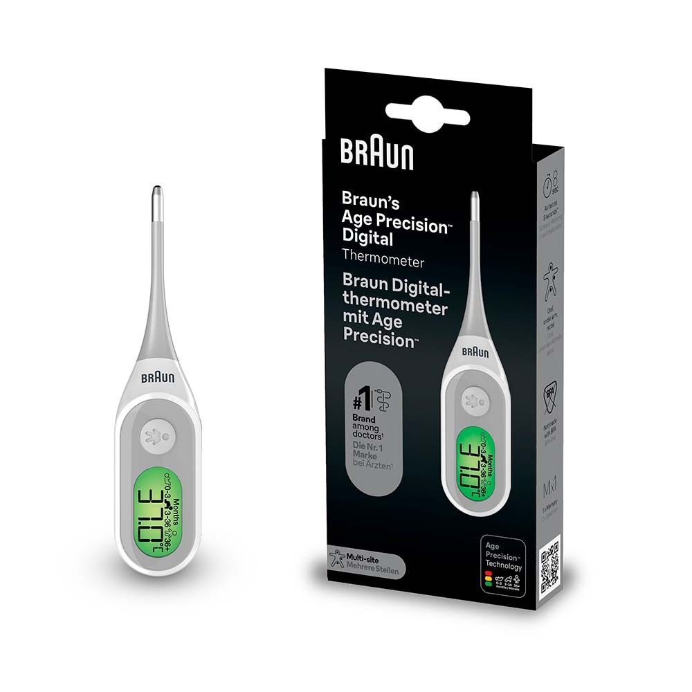 Braun Age Precision® Digitalthermometer – PRT2000