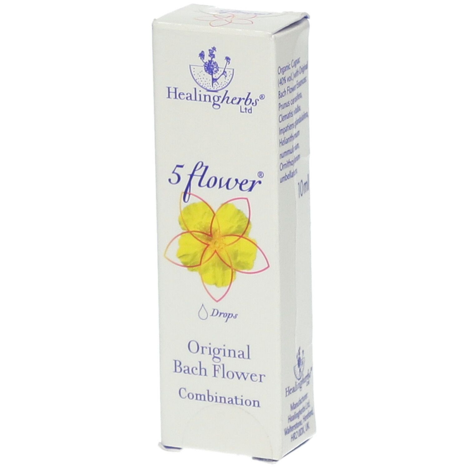 Healing Herbs 5 Flower Original Bachblüten Tropfen