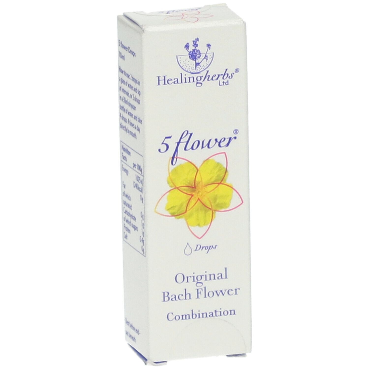 Healing Herbs 5 Flower Original Bachblüten Tropfen