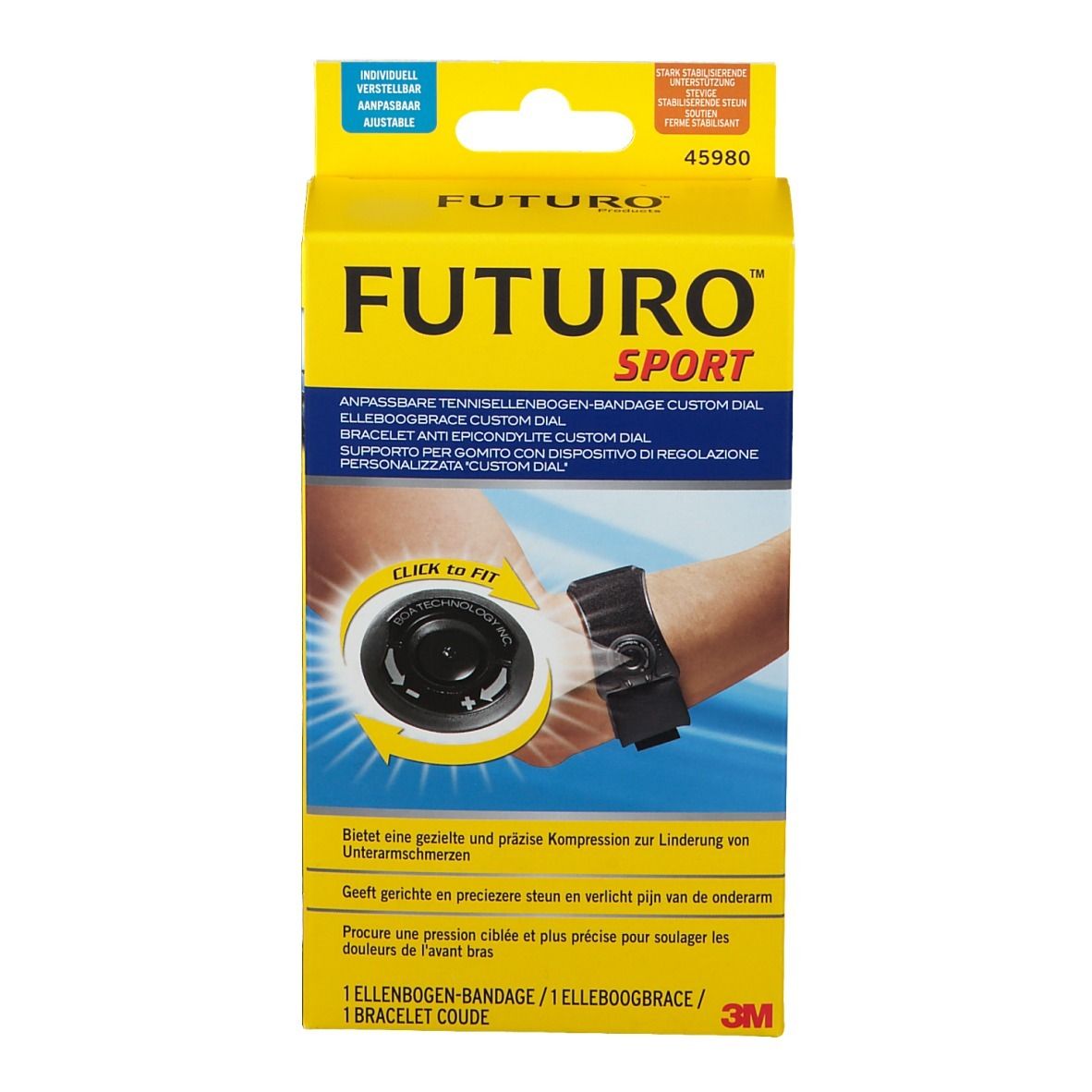 FUTURO™ Sport anpassbare Tennisbogen-Bandage