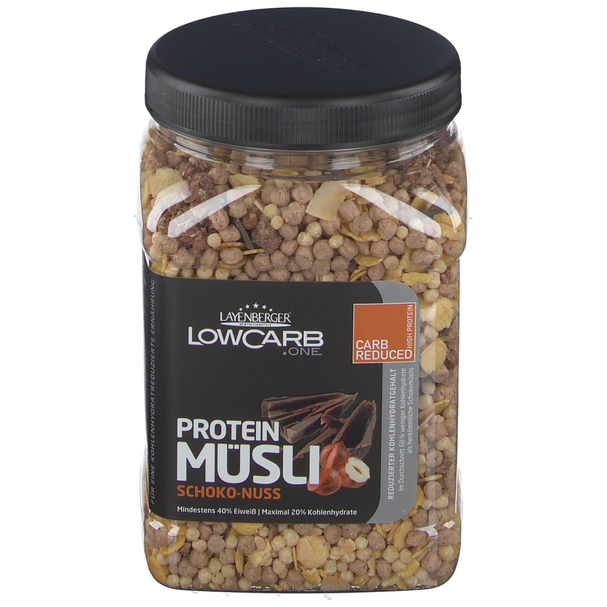 LAYENBERGER® LowCarb Protein-Müsli Schoko-Nuss