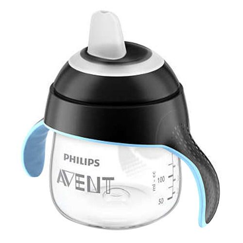 Philips® AVENT Becher mit Trinkschnabel schwarz 200 ml