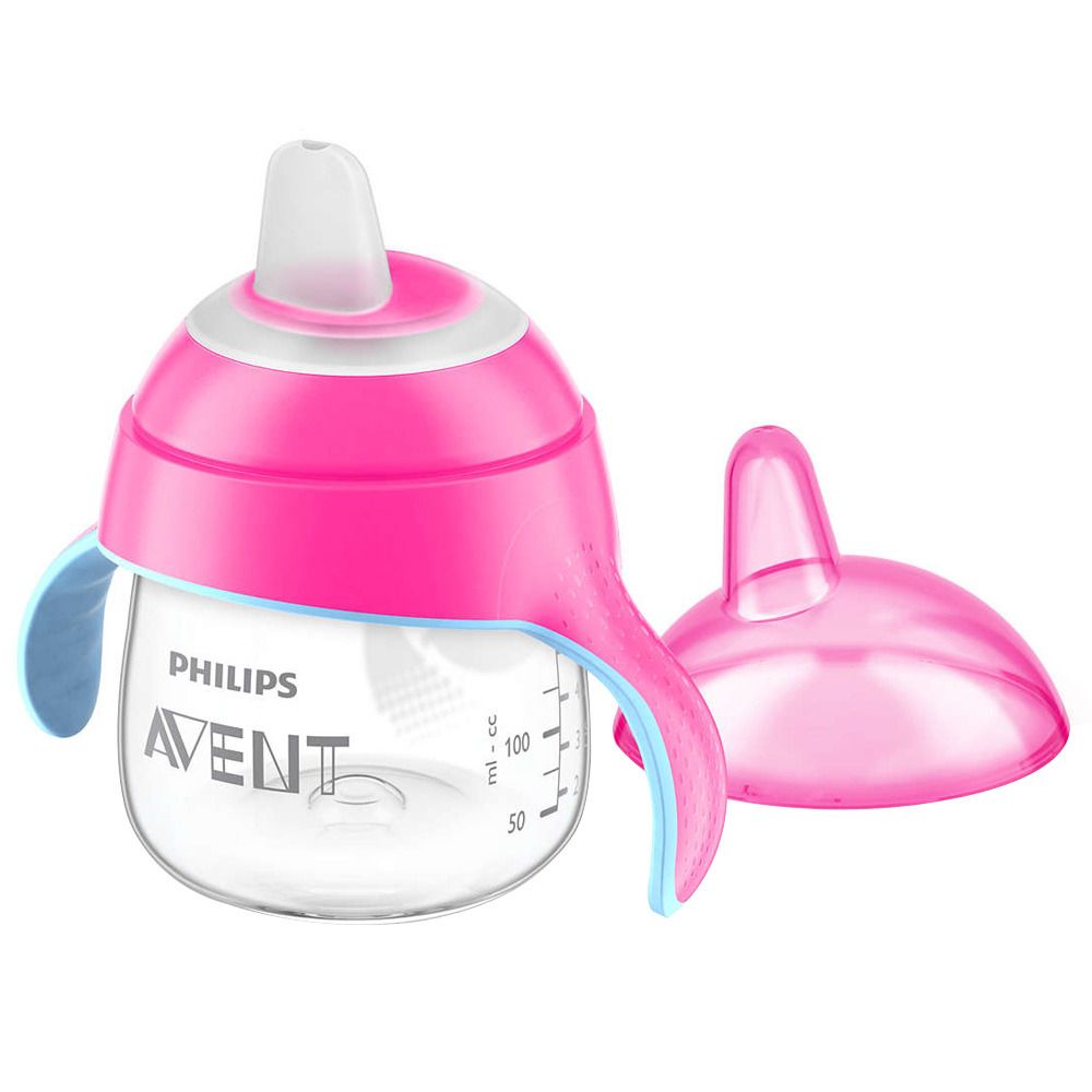 Philips® AVENT Becher mit Trinkschnabel pink 200 ml
