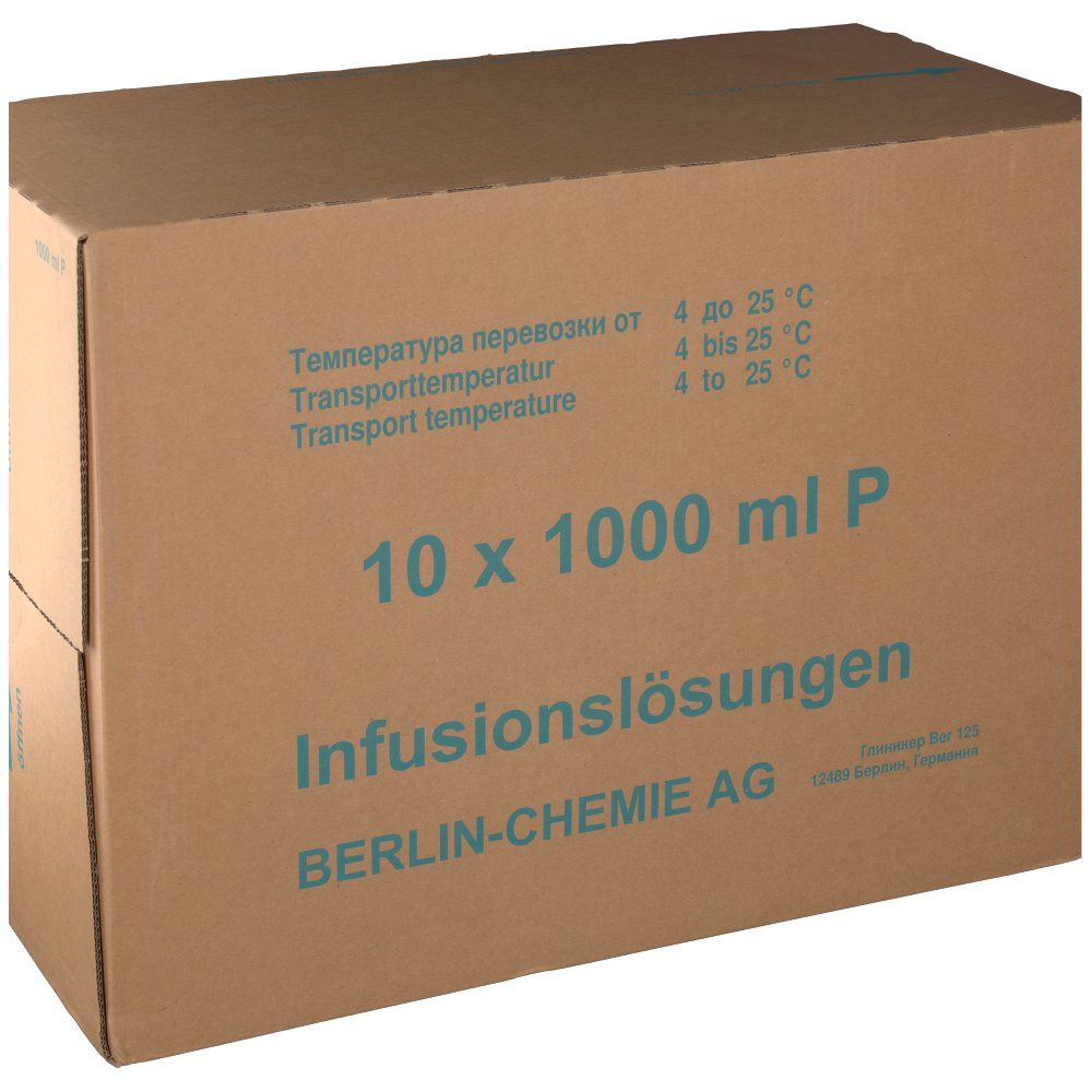 Isotonische Natriumchlorid Berlin-Chemie 9 mg/ml (0,9%) Infusionslösung Plastikflasche