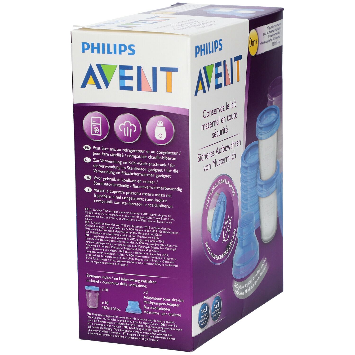 Philips® AVENT Aufbewahrungssystem für Muttermilch