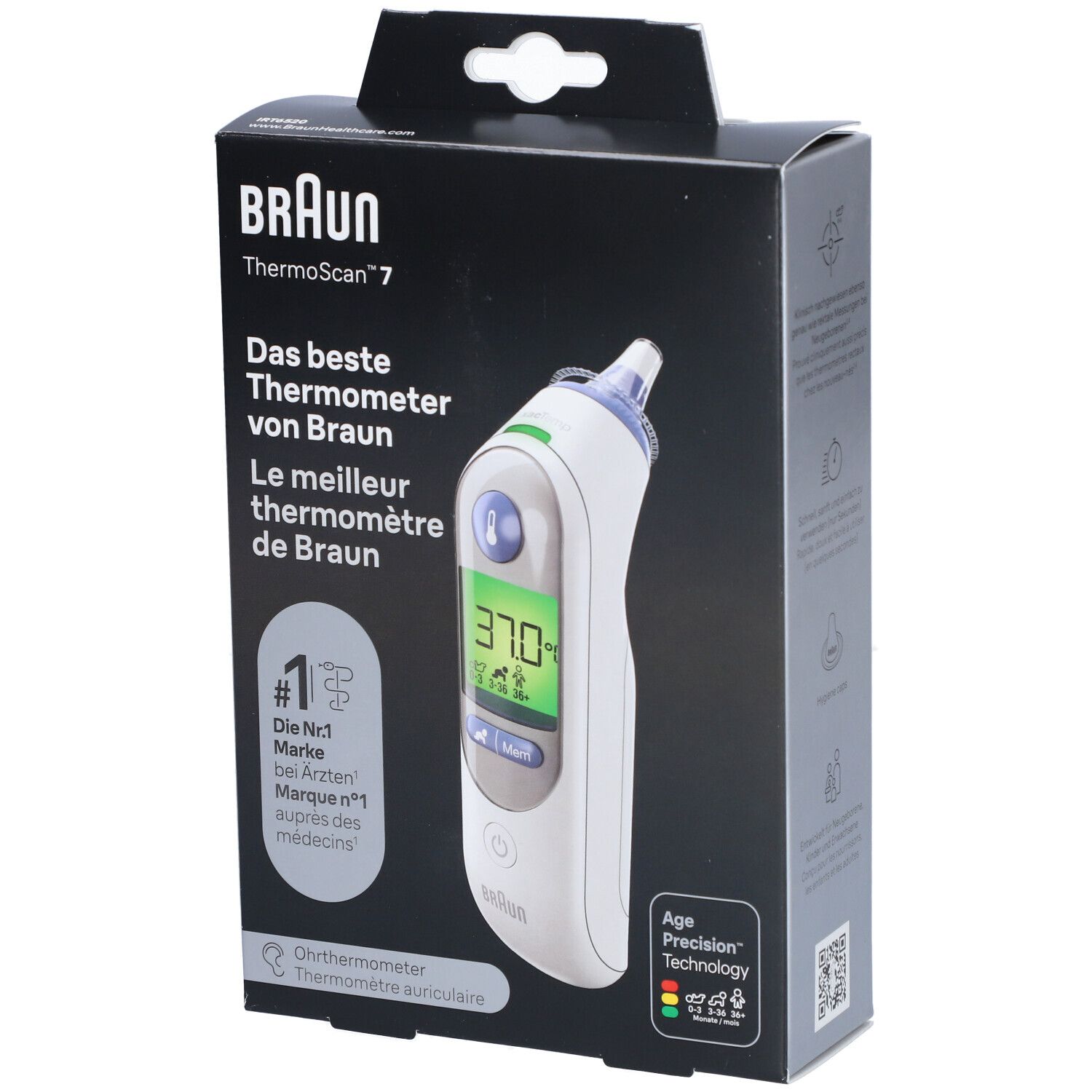 ThermoScan® 7 Ohrthermometer 1 St - SHOP APOTHEKE