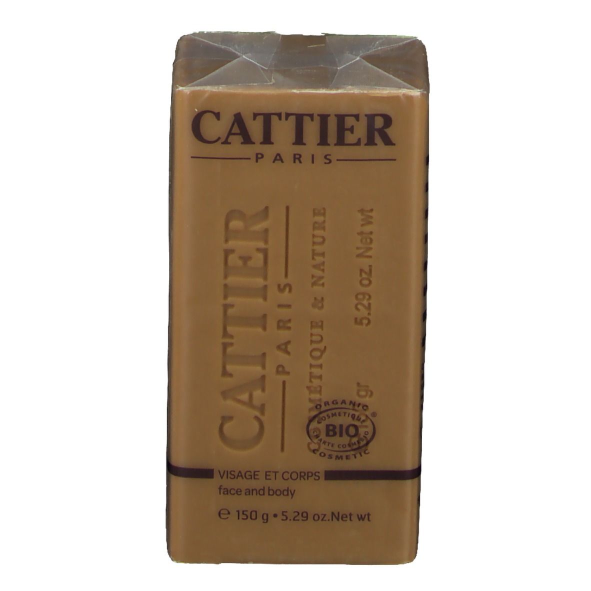 CATTIER Heilerde Seife mit Honig - Weiße Heilerde & Gelbe Heilerde & Bio-Lavendelhonig