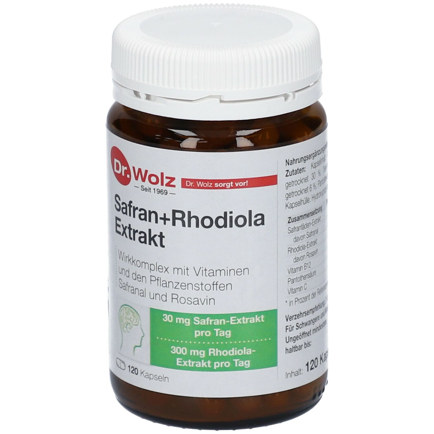 Safran+Rhodiola-Extrakt