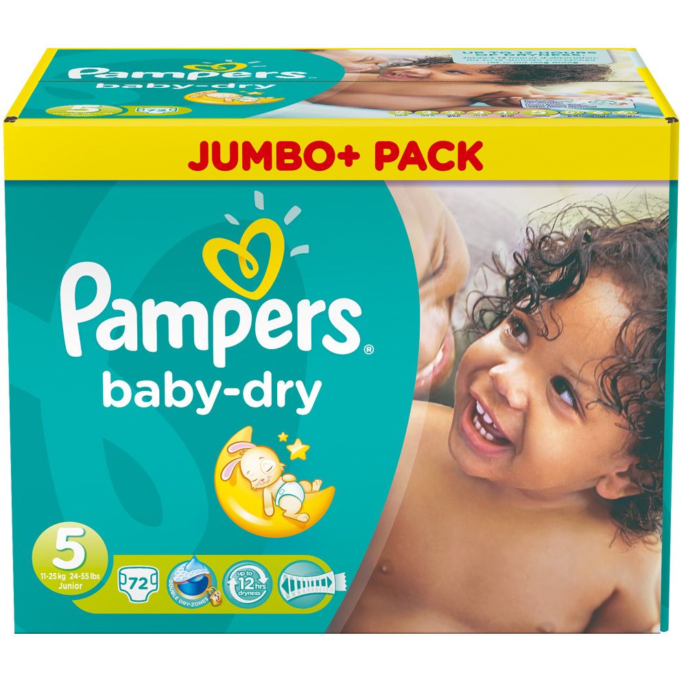 Pampers® baby-dry Gr. 5 junior 11-25 kg Jumbopack