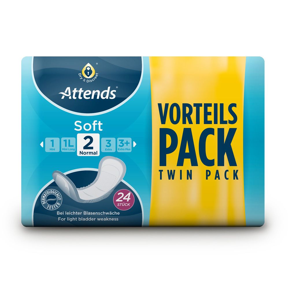 Attends® Soft 2 Normal Einlagen