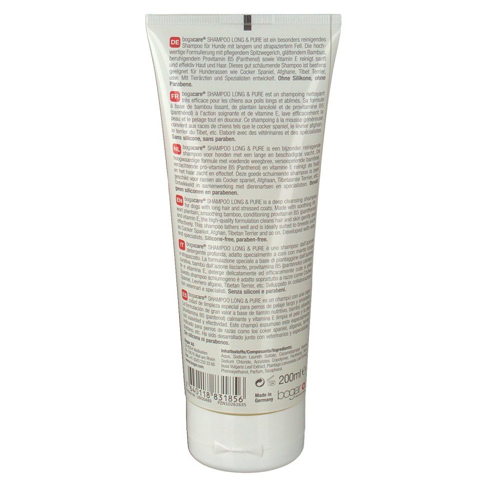 bogacare Shampoo Long & Pure