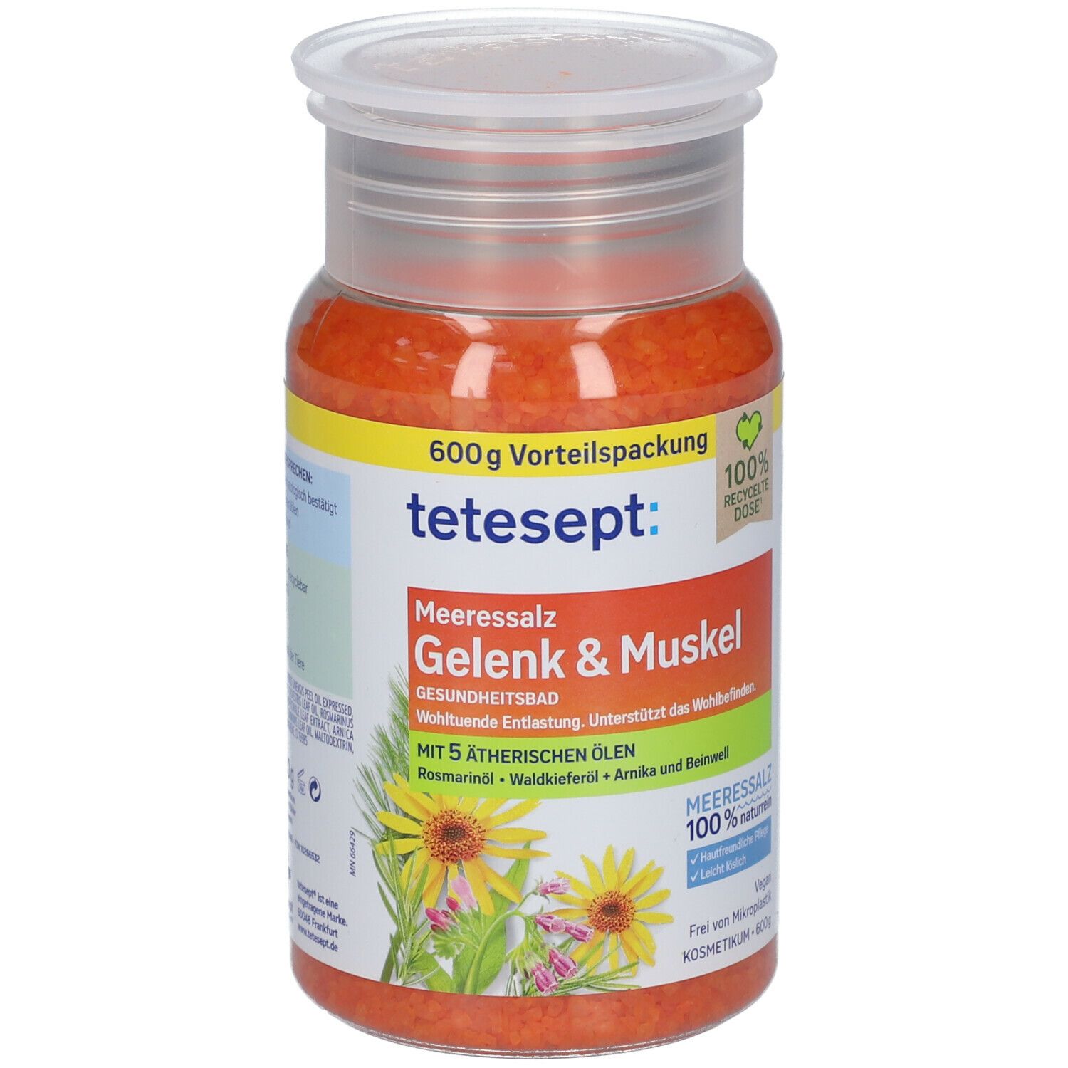 tetesept® Meeressalz Gelenk & Muskel Gesundheitsbad