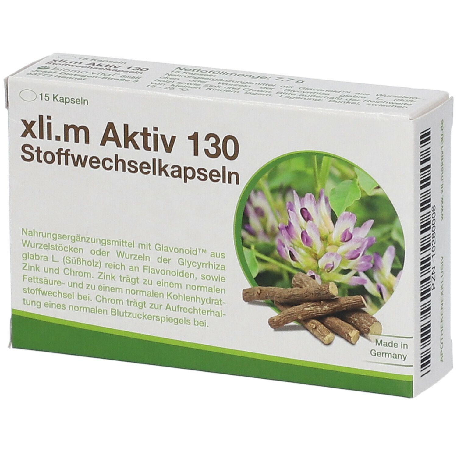 xlim® Aktiv 130 Stoffwechselkapseln