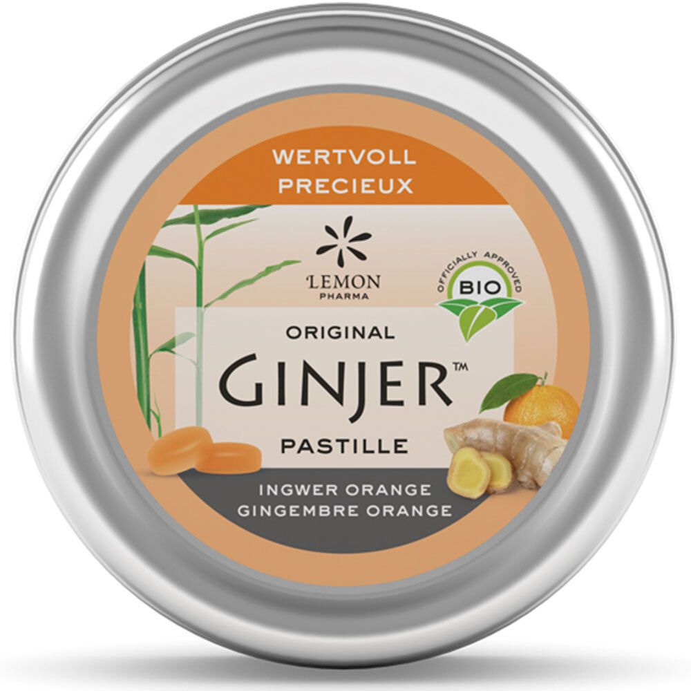 Lemon Pharma Ingwer GINJER® BIO-Pastillen