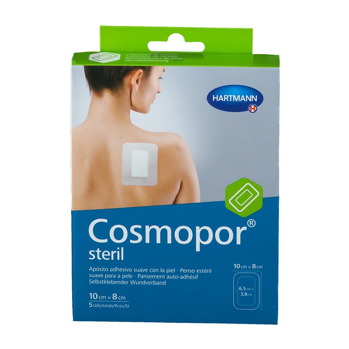 Cosmopor® steril 10 x 8 cm