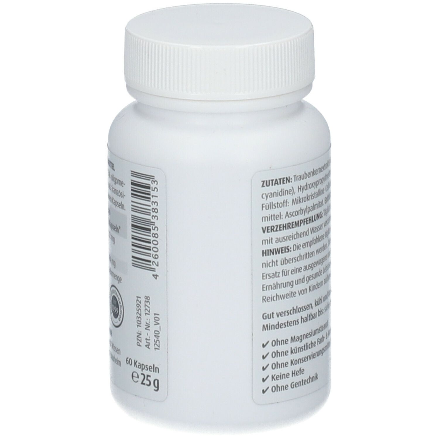 ZeinPharma® OPC Kapseln nativ 192 mg