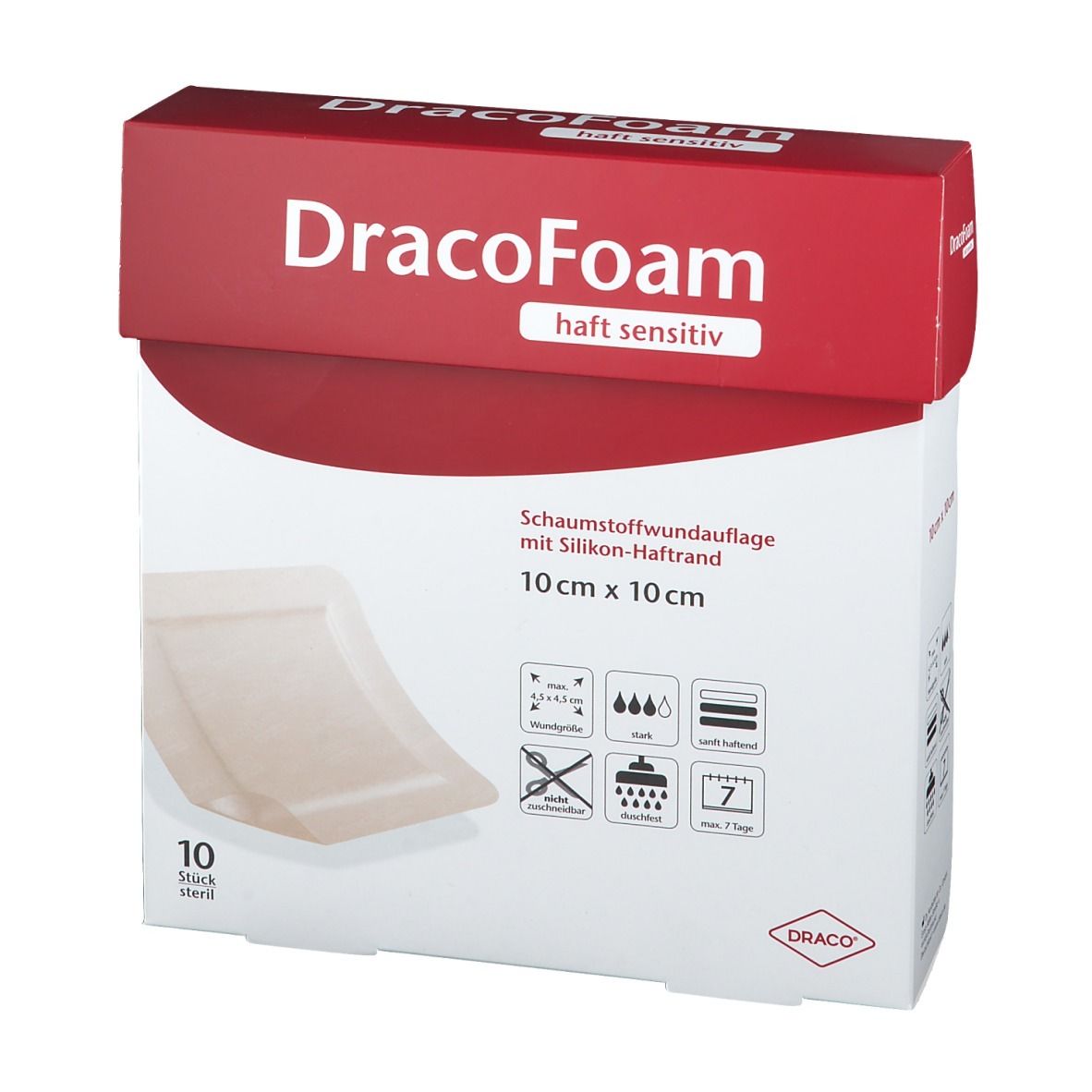 DracoFoam haft sensitive 10 x 10 cm
