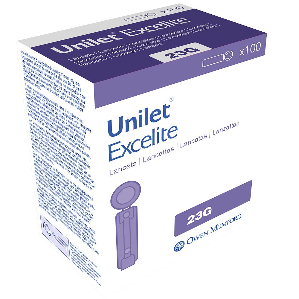 Unilet® Excelite Lanzetten 23G