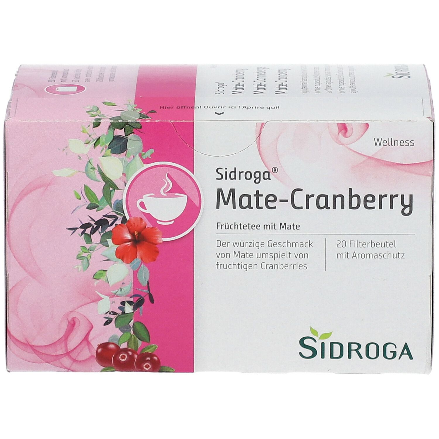 Sidroga® Wellness Mate-Cranberry Tee